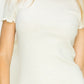 Short Sleeve Casual Hem Bodycon Mini Dress