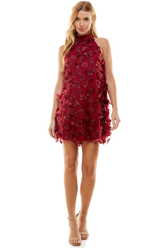 Casual Ruffle Floral Dress