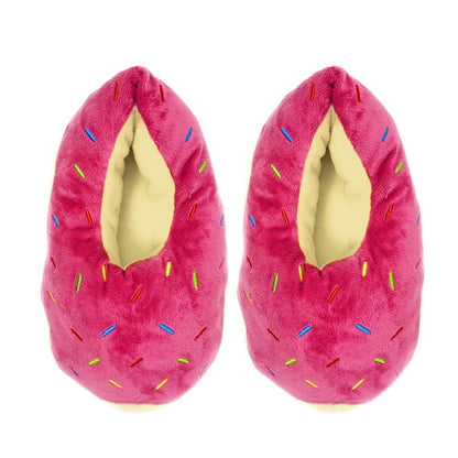 Donut Judge Me - Kids Fluffy House Slippers Shoes