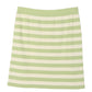 Stripe rib skirt