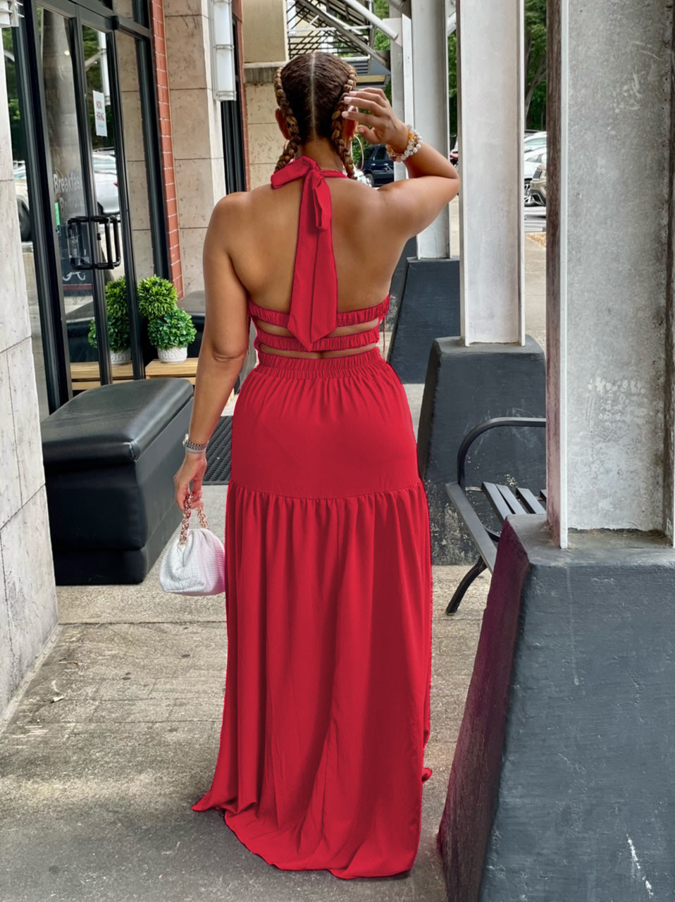 Sling and Swing Maxi Dress