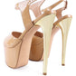 BEWITCH ULTRA HIGH HEELED ANKLE STRAP SANDAL