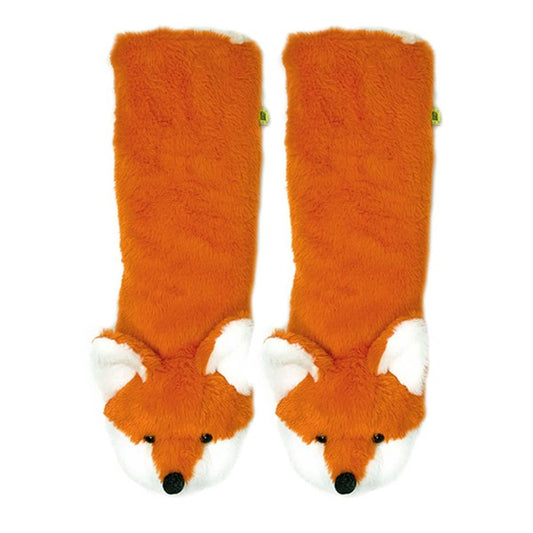 Fox Sakes - Women's Fluffy House Slipper Socks