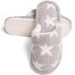 Winter Luxury Soft Star Pattern Slipper