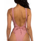ONE-PIECE OPEN CUT FRONT WITH STRING WRAPPING