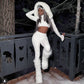 Fleece Lined Hooded Top Trousers Two Piece Set Autumn Winter Women Clothing Long Sleeve Casual Set Women