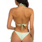 two-piece bikini halter top
